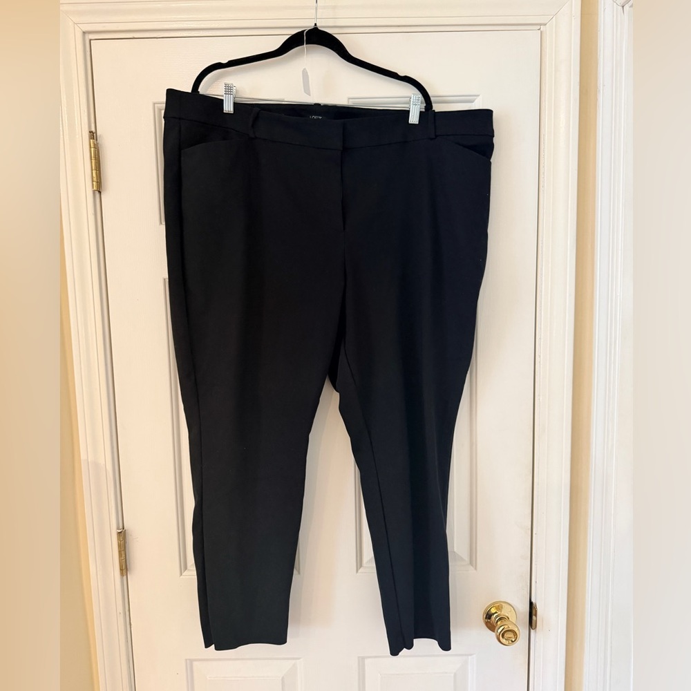 LOFT Plus Black Pants